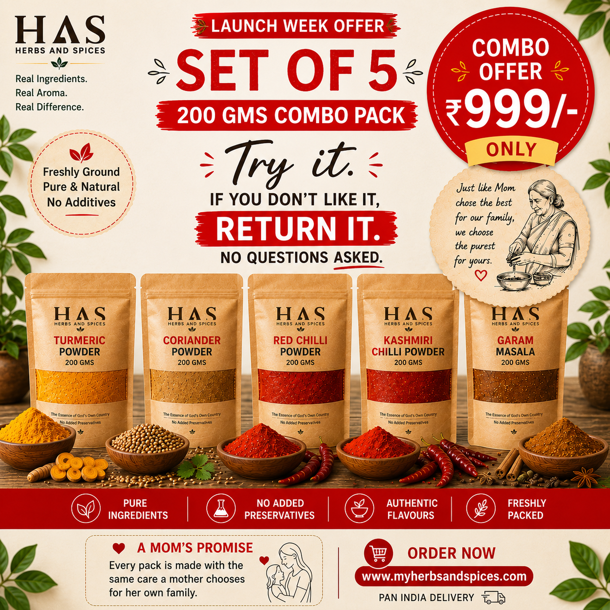 HAS Spice Bundle 200