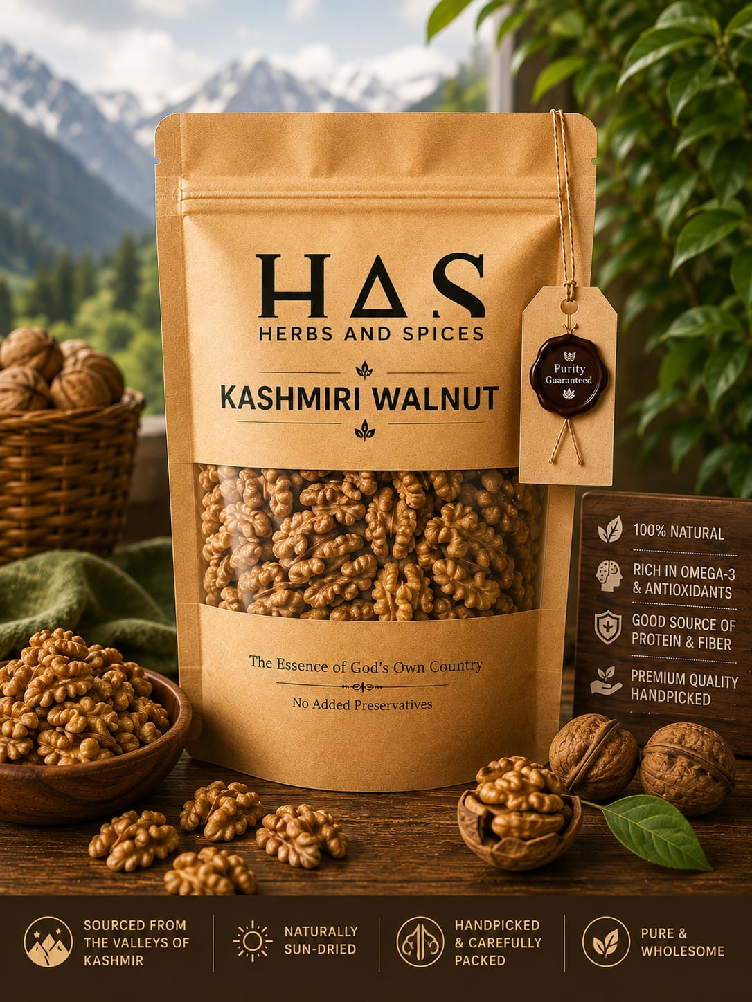 Kashmiri Walnut